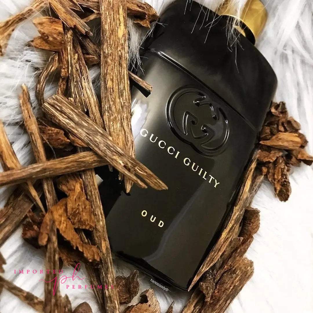 Gucci Guilty Oud by Gucci Eau De Parfum Spray (Unisex) 3 oz / 90 ml-Imported Perfumes Co-Gucci,Gucci Gold,Guilty,men,Oud,women