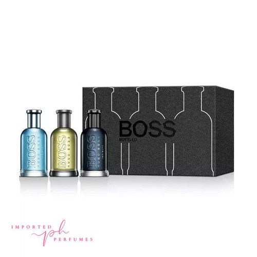 Load image into Gallery viewer, Hugo Boss Men&#39;s 3-Pc. BOSS Bottled Multiline Gift Set-Imported Perfumes Co-for men,gift,gift set,gift sets,Gifts,Hugo Boss,Men
