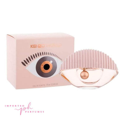 Kenzo World By Kenzo for Women Eau De Toilette 75ml-Imported Perfumes Co-For Women,Kenzo,Kenzo Women,Kenzo World,Women