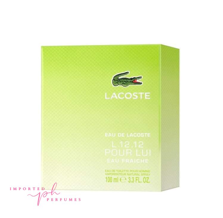 Lacoste L.12.12 Eau Fraiche Pour Lui EDT 100ml For Men-Imported Perfumes Co-12 12,For Men,l 12,Lacoste,Lacoste men,Men,Men perfume