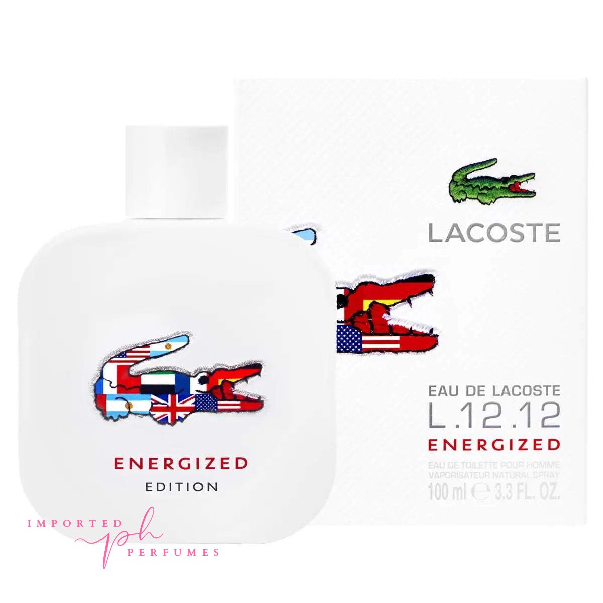Lacoste L.12.12 Energized Men's Eau de Toilette 100ml-Imported Perfumes Co-Lacoste,Lacoste for men,men