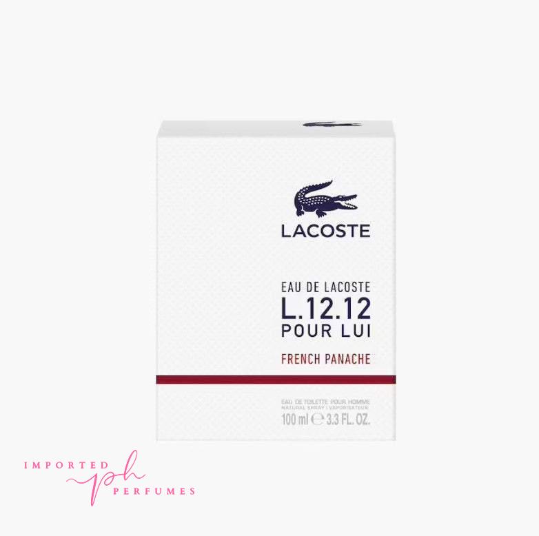 Lacoste L.12.12 French Panache Pour Lui Eau de Toilette For Men 100ml-Imported Perfumes Co-12.12,12.2,Blue,Lacoste,men,Pour Lui