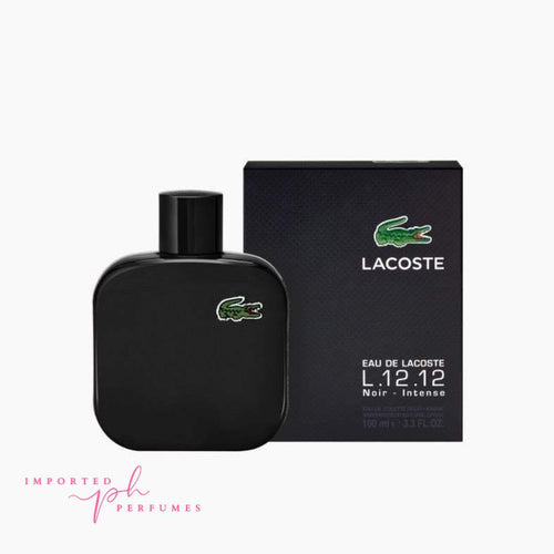 Load image into Gallery viewer, Lacoste L.12.12 Noir Eau de Toilette 100ml For Men-Imported Perfumes Co-for men,L12,L12.12,Lacoste,MEN,Noir
