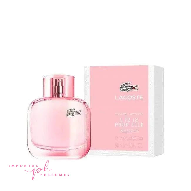 Lacoste L.12.12 Pour Elle Sparkling Eau de Toilette 90ml Women-Imported Perfumes Co-For Women,Lacoste,Lacoste Women,Women