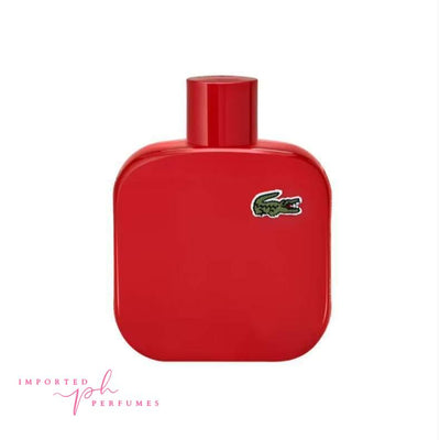 Lacoste L.12.12 Rouge Pour Lui Eau de Toilette 100ml For Men-Imported Perfumes Co-12.12,12.2,For men,Lacoste,Men,Rouge Pour Lui