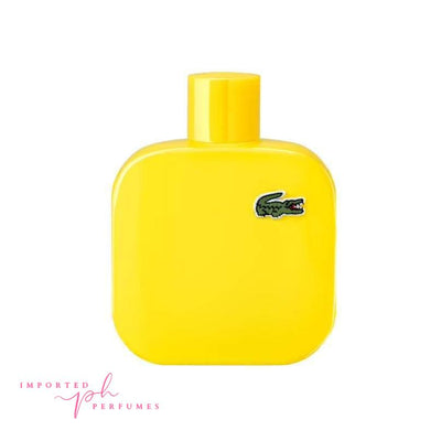Lacoste L.12.12 Yellow Jaune Pour Lui Eau de Toilette 100ml For Men-Imported Perfumes Co-for men,L.12.12 Yellow Jaune Pour Lui,Lacoste,Lacoste for men,Lacoste men,Lacoste yellow,men,men perfume