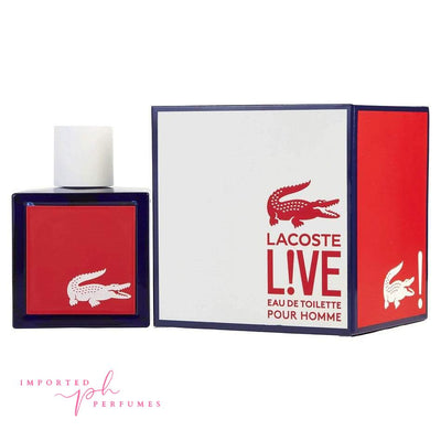 Lacoste L!VE Collection Eau de Toilette for Men 100ml-Imported Perfumes Co-For men,L!VE,Lacoste,Lacoste men,LIVE,MEn,Men perfume