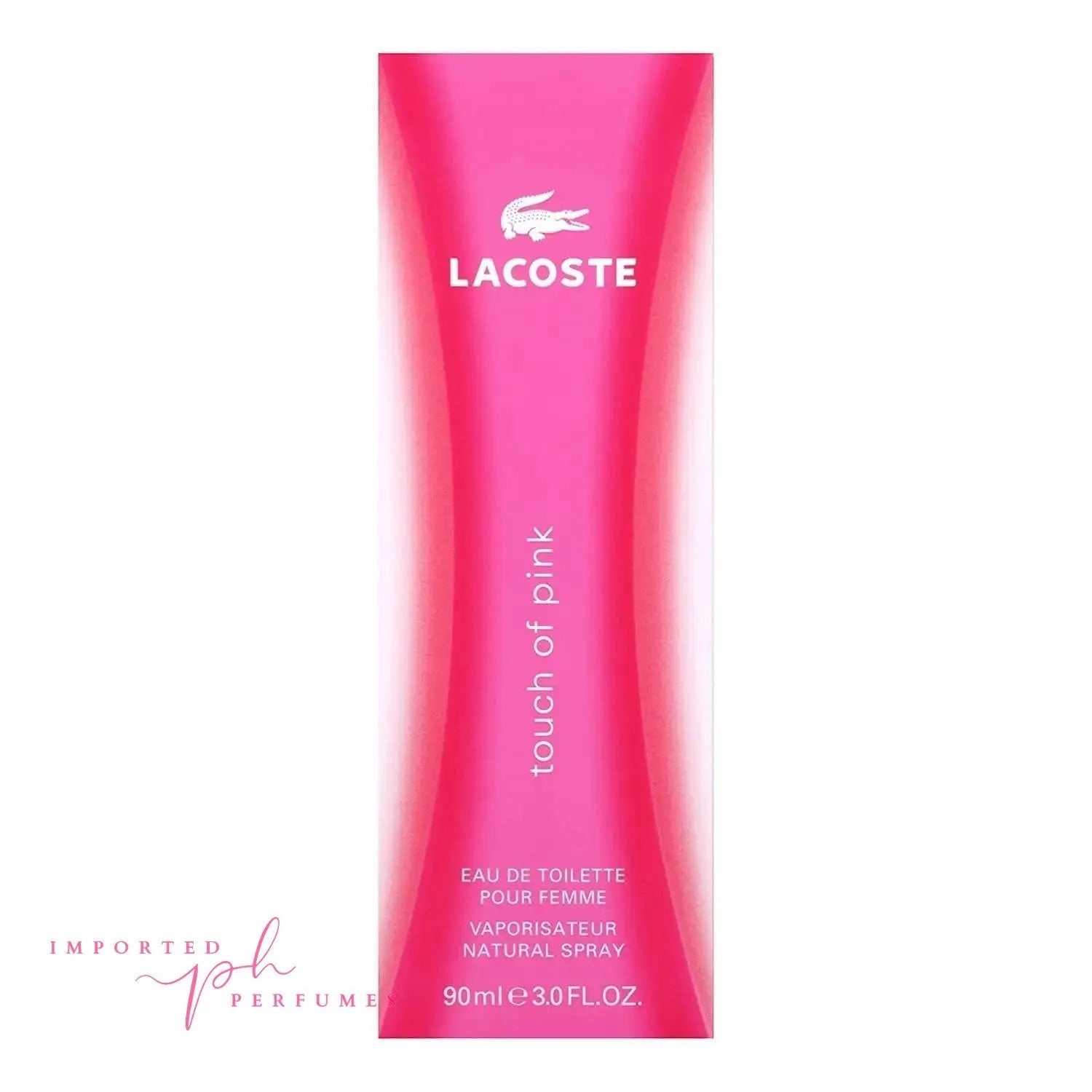 Lacoste Touch of Pink Eau de Toilette For Women 90ml Imported Perfumes Co