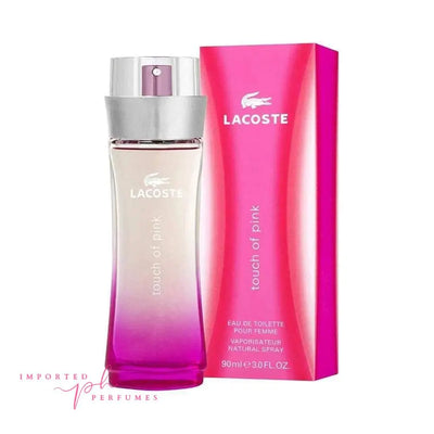 Lacoste Touch of Pink Eau de Toilette For Women 90ml Imported Perfumes Co