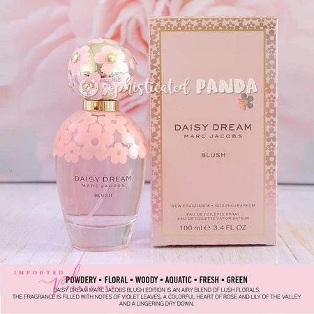 Marc Jacobs Daisy Dream Blush Women's Eau de Toilette 100ml-Imported Perfumes Co-Daisy,Daisy blush,Daisy Dream,For women,Marc Jacobs,Marc Jacobs diasy,Marc Jacobs for women,Marc Jacobs for womn,women