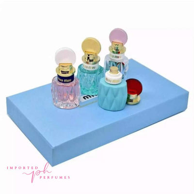 Miu Miu 4 in 1 Gift Set For Women 4x30ml Gift Package-Imported Perfumes Co-For Women,gift,gift set,gift sets,Miu Miu,miu miu twist,Women