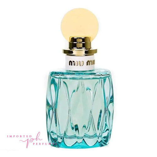 Buy Authentic Miu Miu L'Eau Bleue Eau De Parfum Spray For Women 100ml, Discount Prices