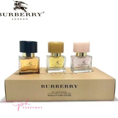 My Burberry 3 in 1 Gift Set For Women Eau De Parfum-Imported Perfumes Co-Burberry,burberry for women,gift set,gift sets,gitt set,perfume set,set,sets,women