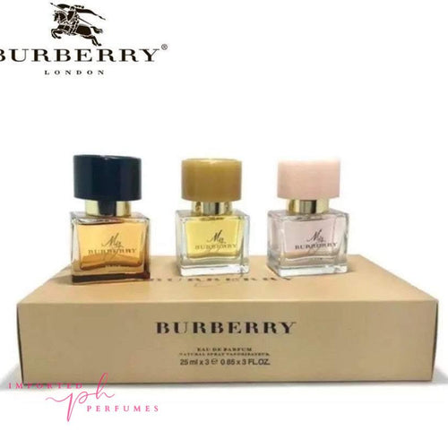 Load image into Gallery viewer, My Burberry 3 in 1 Gift Set For Women Eau De Parfum-Imported Perfumes Co-Burberry,burberry for women,gift set,gift sets,gitt set,perfume set,set,sets,women
