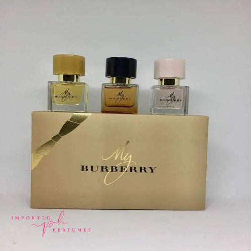 Charger l&#39;image dans la visionneuse de la galerie, My Burberry 3 in 1 Gift Set For Women Eau De Parfum-Imported Perfumes Co-Burberry,burberry for women,gift set,gift sets,gitt set,perfume set,set,sets,women
