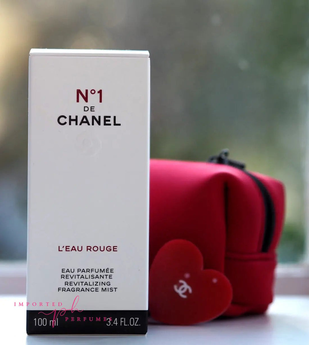 chanel perfume l' eau rouge comes with box