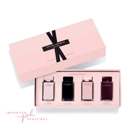 Charger l&#39;image dans la visionneuse de la galerie, Narciso Rodriguez for Her Collection 4-Piece Mini Set 30ml-Imported Perfumes Co-For her,For Women,gift set,gift sets,Gifts,gitt set,Narciso Rodriguez,perfume set,set,sets,Women
