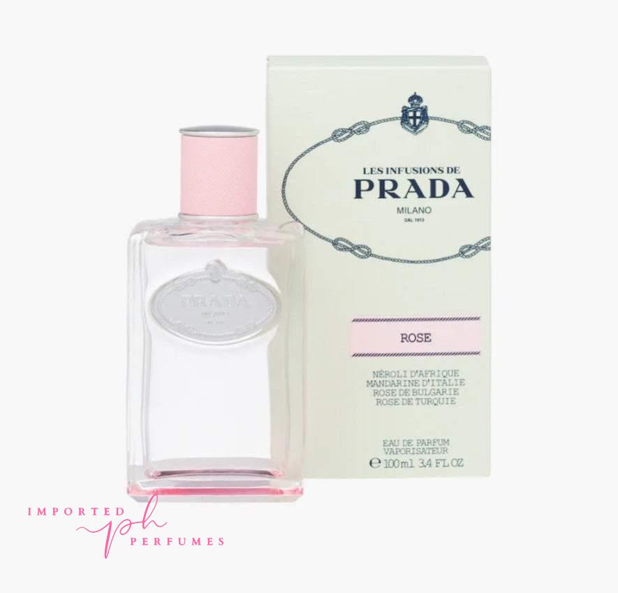 PRADA Infusion De Rose For Women Eau De Parfum 100ml-Imported Perfumes Co-For Women,PRADA,Prada For Women,Prada Infusion,Prade Les,Women,Women Perfume