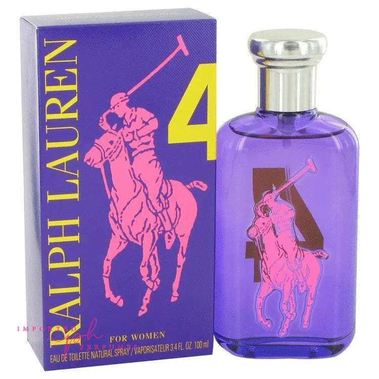 Ralph Lauren Big Pony Polo #4 For Women EDT 100ml-Imported Perfumes Co-100ml,Number 4,Polo,pony,Ralph,Ralph Lauren,women