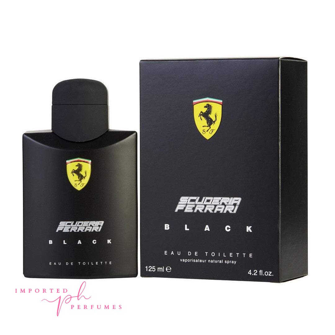 Scuderia Ferrari Black Eau De Toilette For Men 125ml-Imported Perfumes Co-Black,Ferrari,For men,men