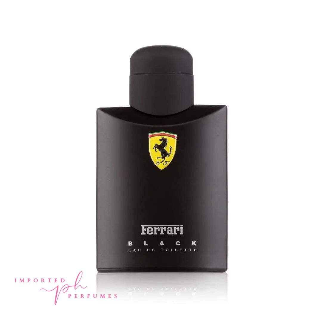 Scuderia Ferrari Black Eau De Toilette For Men 125ml-Imported Perfumes Co-Black,Ferrari,For men,men