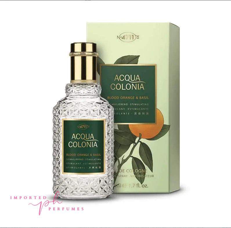 [TESTER] 4711 Acqua Colonia Blood Orange and Basil Eau de Cologne 50ml-Imported Perfumes Co-4711,for women,TESTER,women