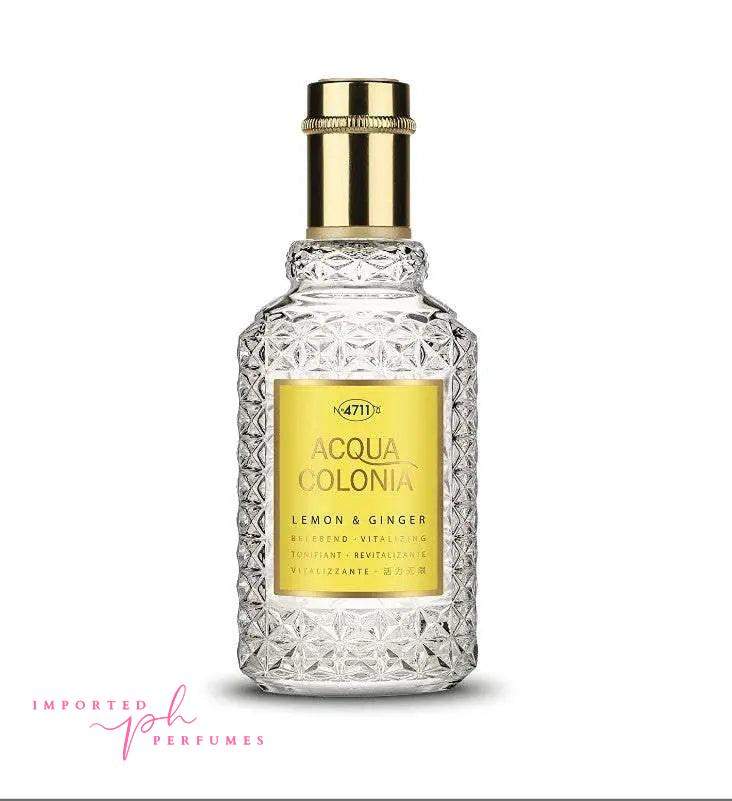 [TESTER] 4711 Acqua Colonia Lemon and Ginger Eau de Cologne Women 50ml-Imported Perfumes Co-4711,men,TESTER,women