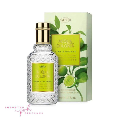 [TESTER] 4711 Acqua Colonia Lime & Nutmeg Eau De Cologne Unisex 50ml-Imported Perfumes Co-4711,men,TESTER,women