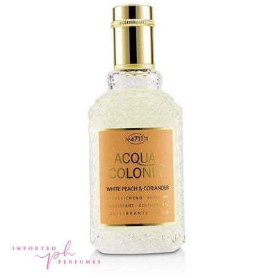 [TESTER] 4711 Acqua Colonia White Peach And Coriander Eau De Cologne 50ml-Imported Perfumes Co-4711,for women,TESTER,women,Women perfume