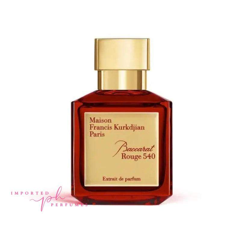 Buy Authentic TESTER Baccarat Rouge 540 Extrait de Parfum By Maison Francis Kurkdjian 75ml Discount Prices Imported Perfumes Philippines