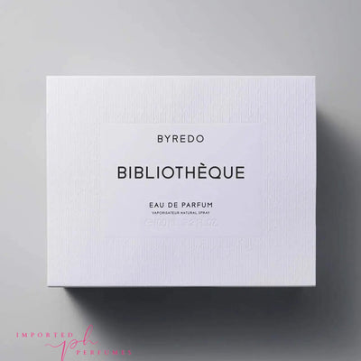 [TESTER] Byredo Bibliothèque Eau De Parfum For Unisex 100ml Imported Perfumes Co