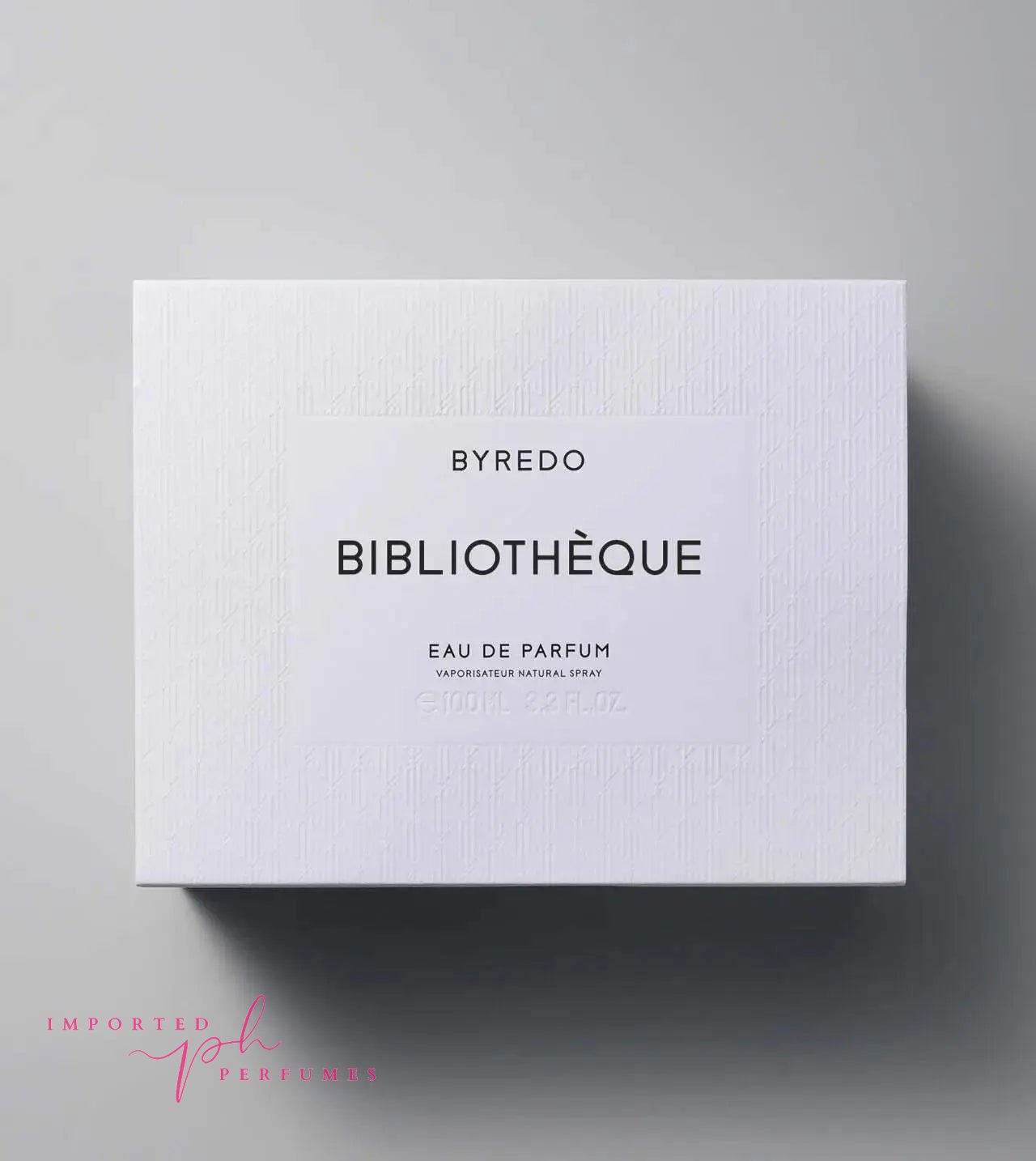 [TESTER] Byredo Bibliothèque Eau De Parfum For Unisex 100ml Imported Perfumes Co