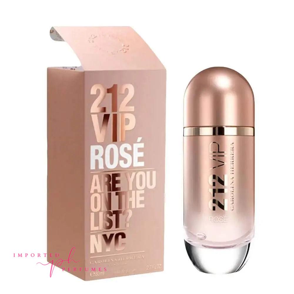 [TESTER] Carolina Herrera 212 VIP Rose Eau De Parfum For Women 80ml Imported Perfumes Co