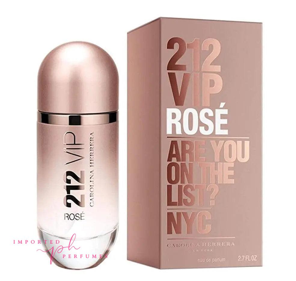 [TESTER] Carolina Herrera 212 VIP Rose Eau De Parfum For Women 80ml Imported Perfumes Co