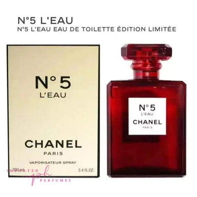 [TESTER] Chanel No 5 L'Eau Red Edition Chanel For Women 100ml-Imported Perfumes Co-chanel,for women,TESTER,women