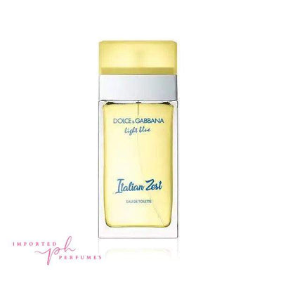 [TESTER] D & G Light Blue Italian Zest Pour Femme Eau de Toilette 100ml-Imported Perfumes Co-100ml,Dolce,Dolce & Gabbana,italian zest,light blue,test,TESTER,women