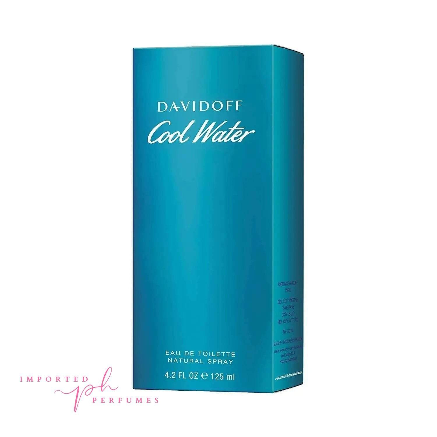 [TESTER] Davidoff Cool Water For Men Eau de Toilette 125ml-Imported Perfumes Co-cool water,david,Davidoff,men,TESTER