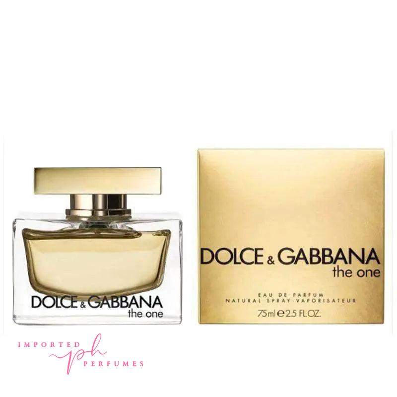 [TESTER] Dolce & Gabbana The One Gold Eau De Parfum Women 75ml-Imported Perfumes Co-75ml,D&G,dolce,Dolce & Gabbana,gabana,Gabbana,test,TESTER,the one,women