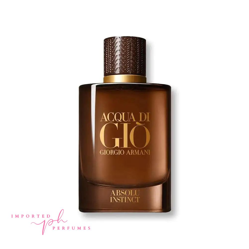 [TESTER] Giorgio Armani Men Acqua di Gio Absolu Instinct Men EDP 75ml Imported Perfumes Co