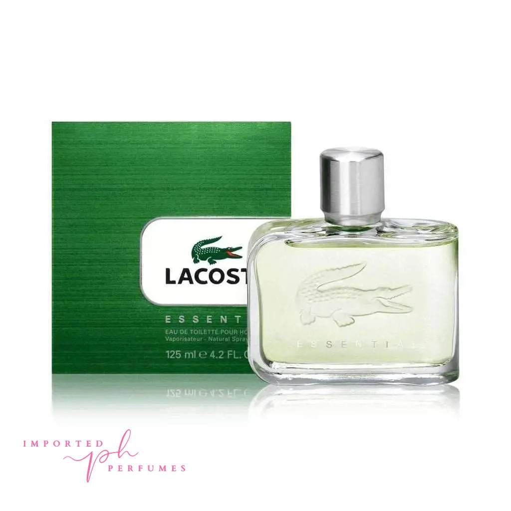 [TESTER] Lacoste Essential Green Eau De Toilette Pour Homme 125ml-Imported Perfumes Co-100ml,125ml,essential,green,Lacoste,test,TESTER