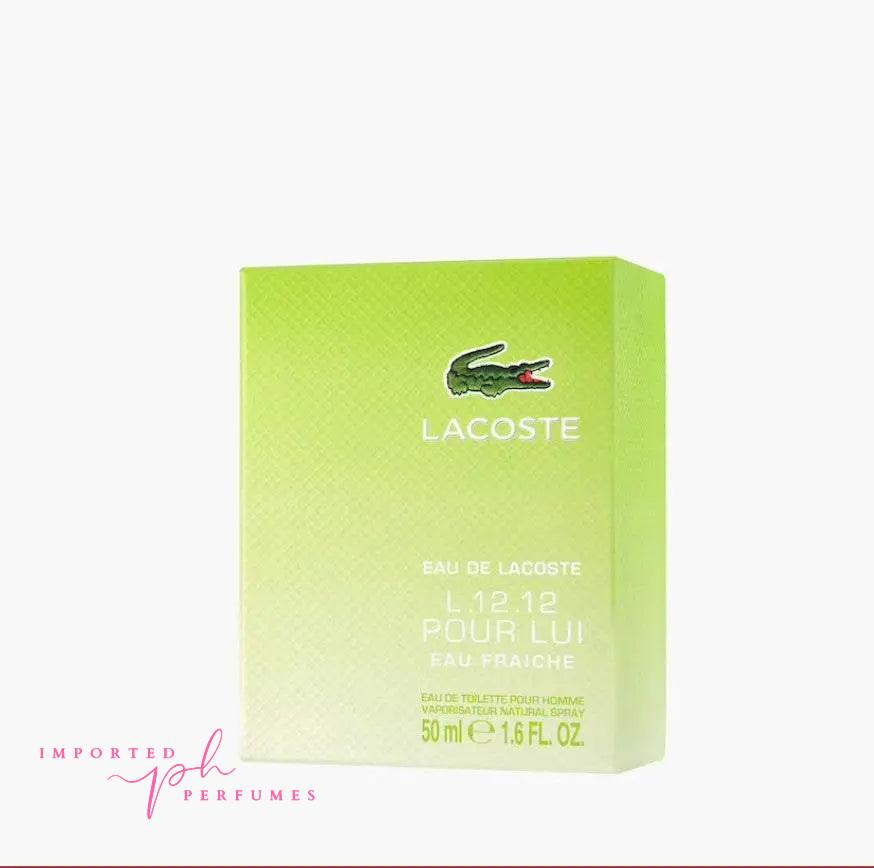 [TESTER] Lacoste L.12.12 Eau Fraiche Pour Lui EDT 100ml For Men Imported Perfumes Co