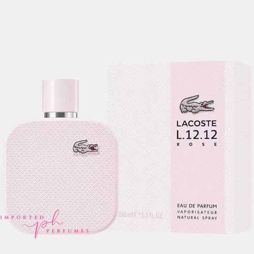 Load image into Gallery viewer, [TESTER] Lacoste L.12.12 Rose Eau De Parfum For Her 100ml Imported Perfumes Co
