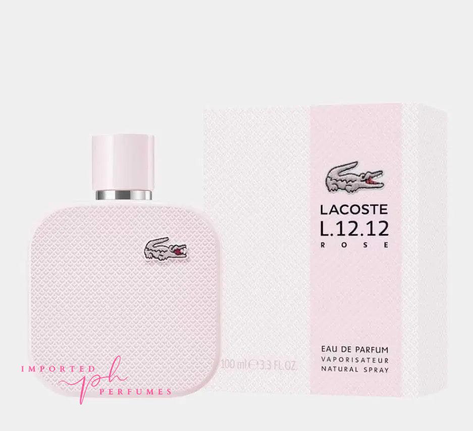[TESTER] Lacoste L.12.12 Rose Eau De Parfum For Her 100ml Imported Perfumes Co