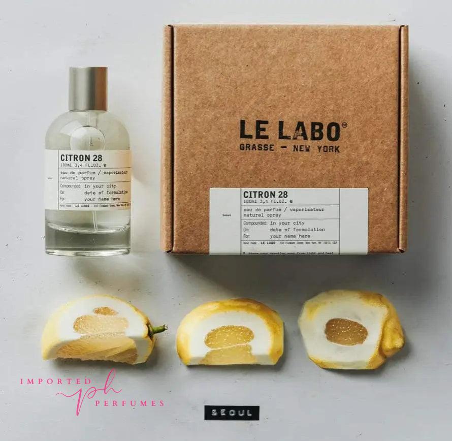 [TESTER] Le Labo Citron 28 Seoul City Exclusive 100ml Eau De Parfum Imported Perfumes Co