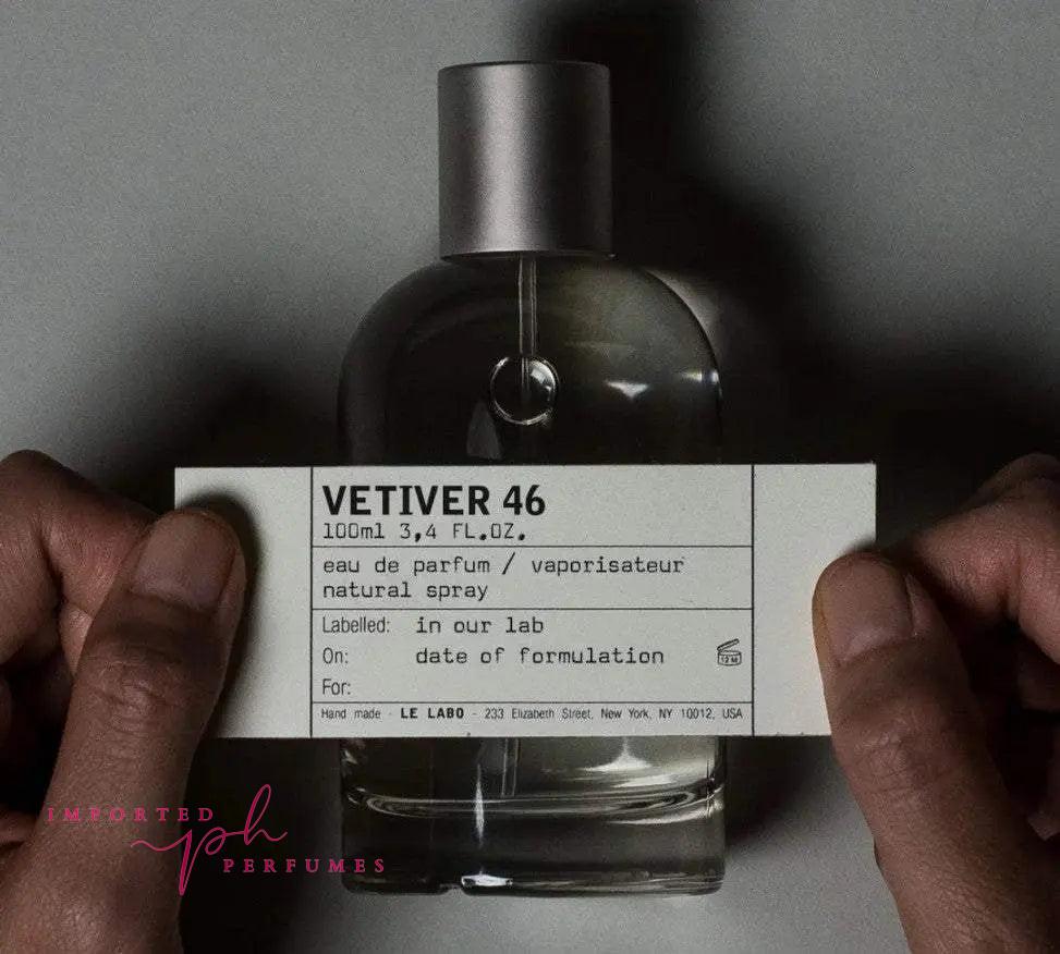 [TESTER] Le Labo Vetiver 46 Eau De Parfum Unisex 100ml Imported Perfumes Co