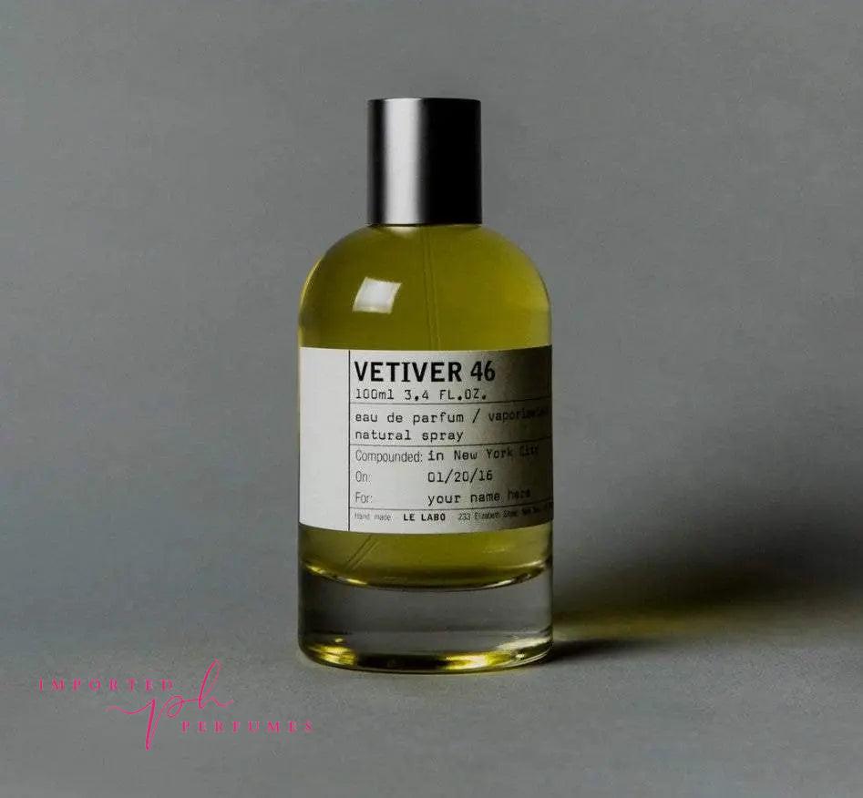 [TESTER] Le Labo Vetiver 46 Eau De Parfum Unisex 100ml Imported Perfumes Co