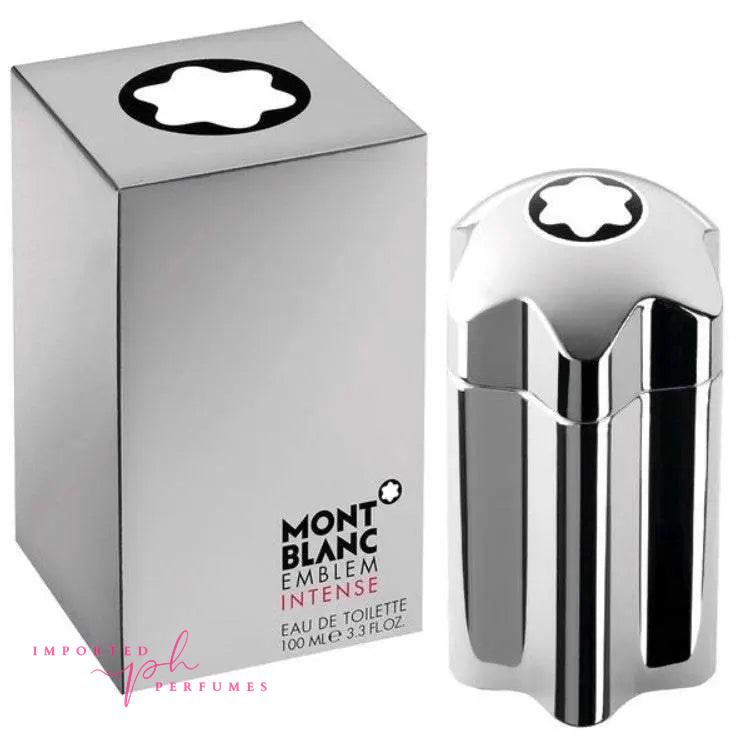 [TESTER] MONTBLANC Emblem Intense (Silver) Eau de Toilette 100ml For Men Imported Perfumes Co