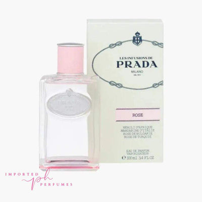[TESTER] PRADA Infusion De Rose For Women Eau De Parfum 100ml-Imported Perfumes Co-For Women,PRADA,Prada For Women,Prada Infusion,Prade Les,TESTER,Women,Women Perfume