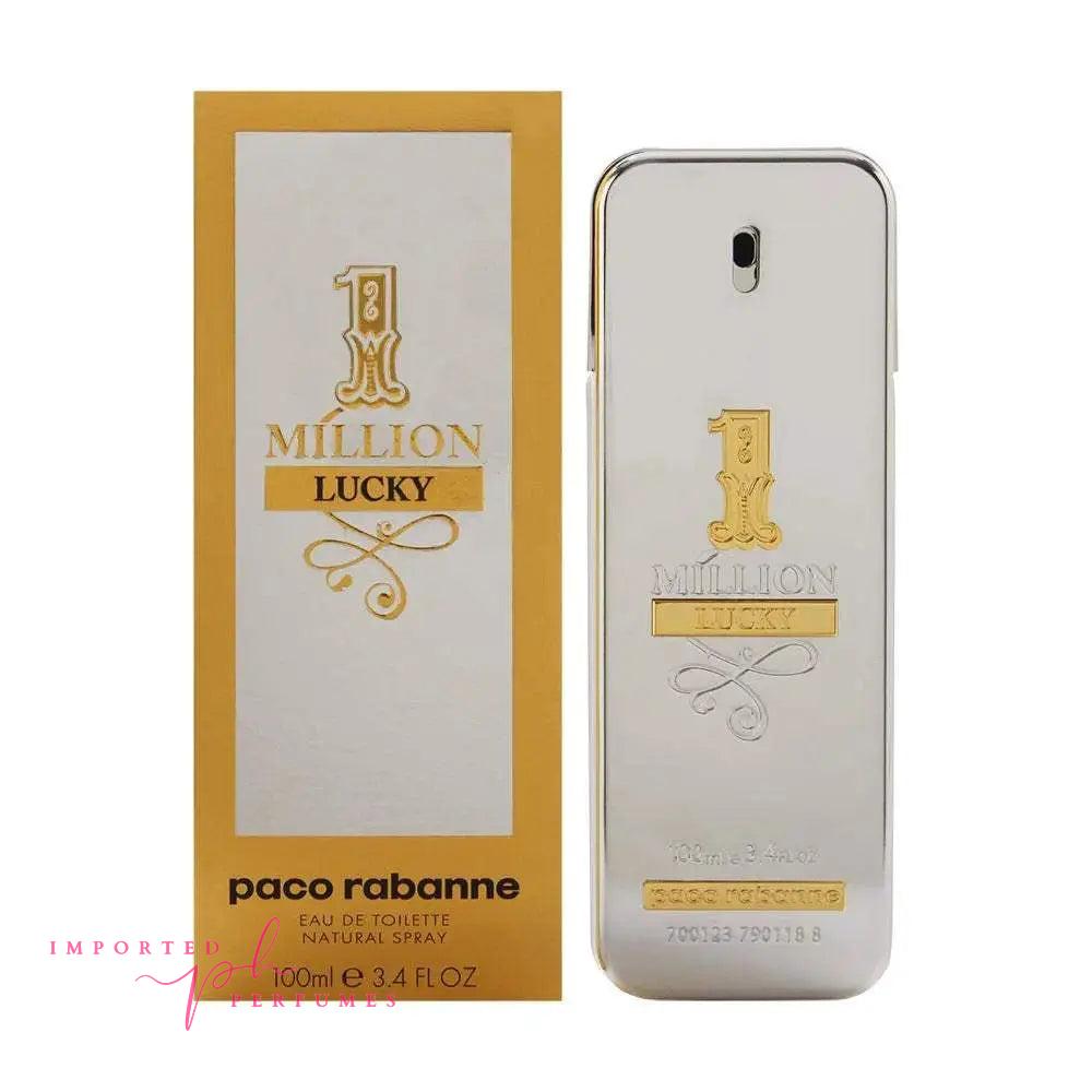 [TESTER] Paco Rabanne 1 Million Lucky Eau De Toilette 100ml For Men Imported Perfumes Co