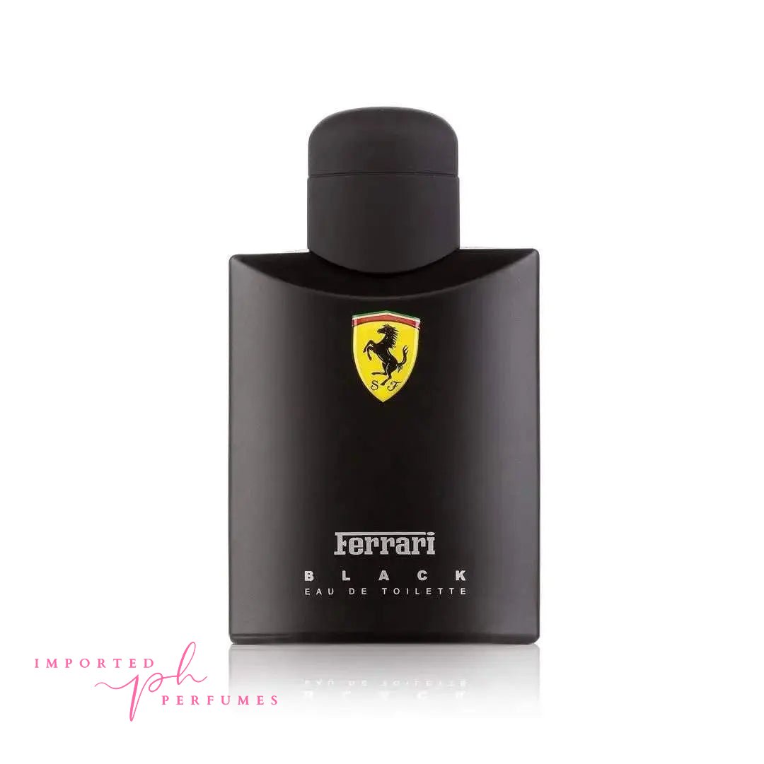[TESTER] Scuderia Ferrari Black Eau De Toilette For Men 125ml Imported Perfumes Co
